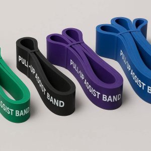 2 Professional Pull Up Assist Bands for Beginners and Advanced Athletes